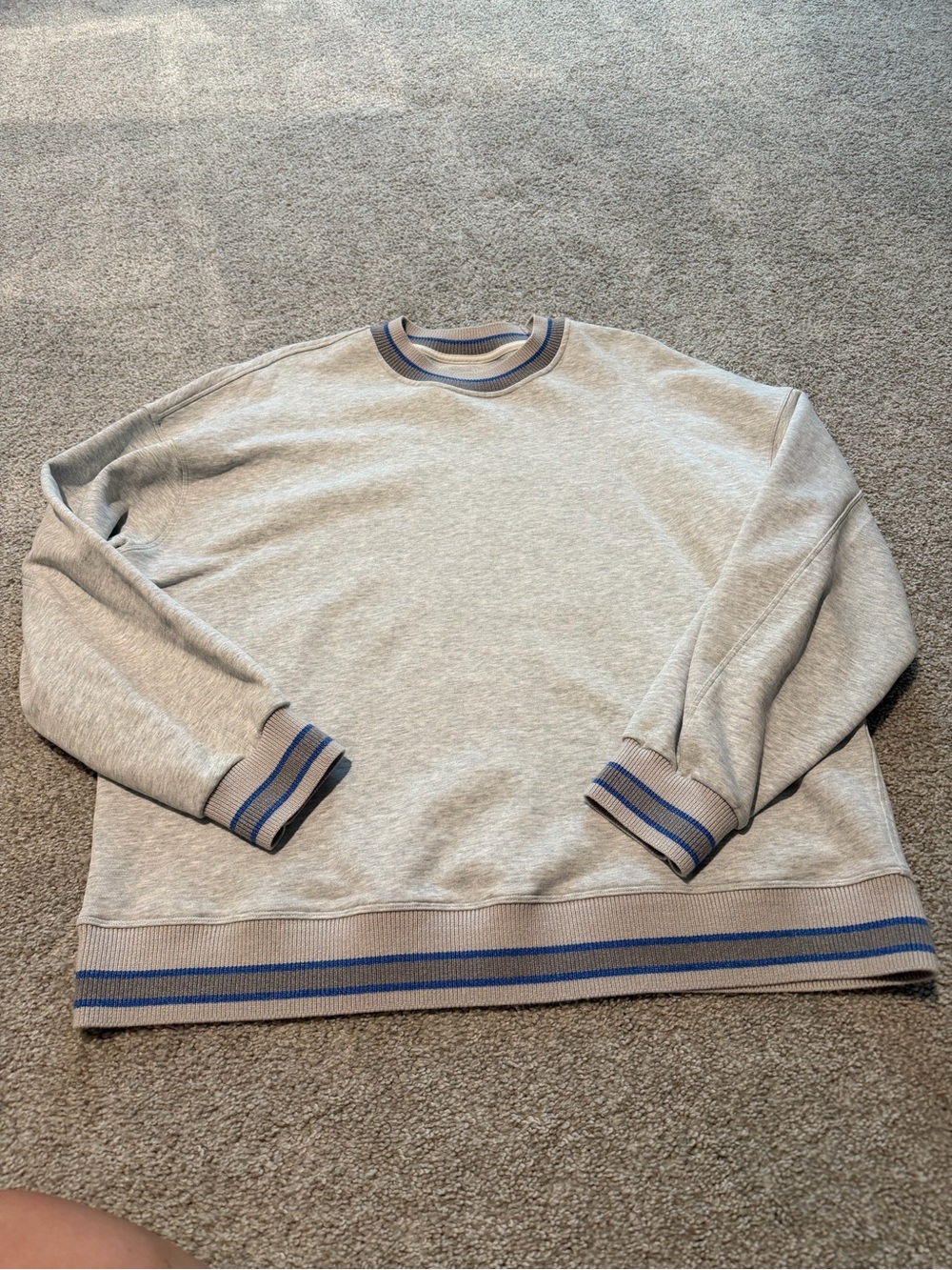 Lululemon Perfectly Oversized Ringer Crew - Picture 2 of 5